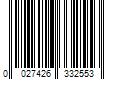 Barcode Image for UPC code 0027426332553. Product Name: Minwax 11.5 oz Clear Satin Helmsman Spar Urethane