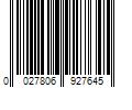 Barcode Image for UPC code 0027806927645. Product Name: Wal-Mart Stores  Inc. Aqua Culture Two-Sided Aquarium Background  20-29 Gallon