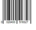 Barcode Image for UPC code 0028400516327. Product Name: Doritos 9.25 oz Salsa Verde