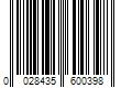 Barcode Image for UPC code 0028435600398