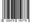Barcode Image for UPC code 0028478150775. Product Name: Crosman Remington Express Hunter  22 Caliber  Black