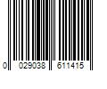 Barcode Image for UPC code 0029038611415
