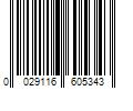 Barcode Image for UPC code 0029116605343