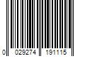 Barcode Image for UPC code 0029274191115. Product Name: Knape & Vogt Mfg Co Ashleigh 0.57   Shelf Bracket