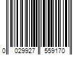 Barcode Image for UPC code 0029927559170. Product Name: Sun Zero 95-in White Blackout Standard Lined Grommet Single Curtain Panel | 55917