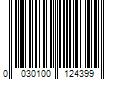 Barcode Image for UPC code 0030100124399. Product Name: Kellogg Company US Toasteds Rosemary & Olive Oil Crackers  Party Snacks  8 oz