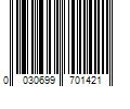 Barcode Image for UPC code 0030699701421. Product Name: Defiant 5-7/8 in. Satin Nickel Deadbolt Strike