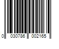Barcode Image for UPC code 0030786002165