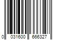 Barcode Image for UPC code 0031600666327. Product Name: SC Johnson Sport Laces Flat White 72 - 1 PR  1.0 PR