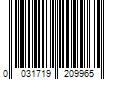 Barcode Image for UPC code 0031719209965