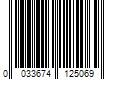 Barcode Image for UPC code 0033674125069