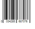 Barcode Image for UPC code 0034285687076. Product Name: House Of Cheatham  Inc. Aunt Jackie s Intensive Moisture Leave-in Conditioner with Castor Oil  7.5 oz. All Hair Type