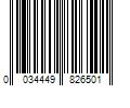 Barcode Image for UPC code 0034449826501