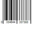 Barcode Image for UPC code 0034644337383