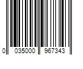 Barcode Image for UPC code 0035000967343. Product Name: Colgate-Palmolive Company Softsoap Moisturizing Body Wash Pump  Shea and Almond Oil - 32 oz Pump  All Skin Types and Ages