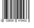 Barcode Image for UPC code 0035051419433