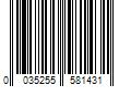 Barcode Image for UPC code 0035255581431. Product Name: Genuine Joe Heavy-duty Metal Dustpan 12  Wide - Metal - Black - 1 Each