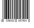 Barcode Image for UPC code 0036000057904