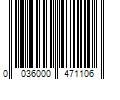 Barcode Image for UPC code 0036000471106