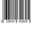 Barcode Image for UPC code 0036000642605