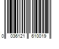 Barcode Image for UPC code 0036121610019. Product Name: Finish Line | Fiber Grip 1.75 Oz Tube
