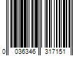 Barcode Image for UPC code 0036346317151