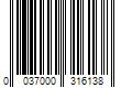 Barcode Image for UPC code 0037000316138