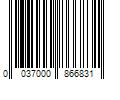 Barcode Image for UPC code 0037000866831