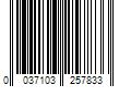 Barcode Image for UPC code 0037103257833. Product Name: Apex Tool Group Crescent MB8 Pry Bar  3-1/4 in W X 8 in L  Forged Steel  Molding Red