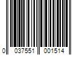 Barcode Image for UPC code 0037551001514