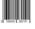 Barcode Image for UPC code 0038000280191. Product Name: Kellogg Company US Pringles Harvest Blends Homestyle Ranch Potato Crisps Chips  Lunch Snacks  5.5 oz