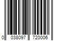 Barcode Image for UPC code 0038097720006. Product Name: Tweezerman MOUSTACHE SCISSORS