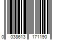 Barcode Image for UPC code 0038613171190. Product Name: Hillman Hardware Essentials 3/4 in. x 3-5/8 in. Spring Snap with Swivel Eye, Nickel