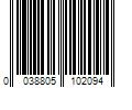 Barcode Image for UPC code 0038805102094. Product Name: Sport Design Fun Football