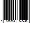 Barcode Image for UPC code 0039564345449. Product Name: Performance Tool 3/4" Drive 1-3/8" 12 Point Socket