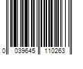 Barcode Image for UPC code 0039645110263. Product Name: QUIKRETE 60-lb Mortar Mix in Gray | 110260