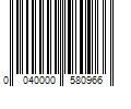 Barcode Image for UPC code 0040000580966. Product Name: M&Ms 7.4 oz Crunchy Cookie Candies