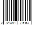 Barcode Image for UPC code 0040011316462. Product Name: Taylor Tuff End Buoy