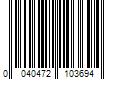 Barcode Image for UPC code 0040472103694