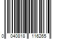 Barcode Image for UPC code 0040818116265. Product Name: Therm-a-Rest - NeoAir Xlite NXT - Regular Small Solar Flare