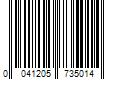 Barcode Image for UPC code 0041205735014