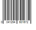 Barcode Image for UPC code 0041294601672