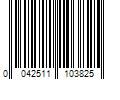 Barcode Image for UPC code 0042511103825. Product Name: DENSO COP Boots