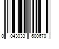 Barcode Image for UPC code 0043033600670. Product Name: Cub Cadet Ultima 42 in. 21.5 HP V-Twin Kawasaki Engine Dual Hydrostatic Drive Gas Zero Turn Riding Lawn Mower