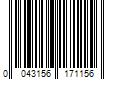 Barcode Image for UPC code 0043156171156. Product Name: Schlage Single Cylinder Antique Brass Single Cylinder Deadbolt in Gold | B60N V 609