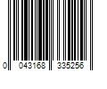 Barcode Image for UPC code 0043168335256. Product Name: GE 60-Watt EQ ST19 Warm Candlelight Medium Base (e-26) Dimmable LED Light Bulb (2-Pack) | 93130297