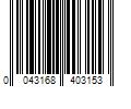 Barcode Image for UPC code 0043168403153. Product Name: GE 40-Watt EQ T12 Cool White 2Gx13 Fluorescent Light Bulb | 93130703