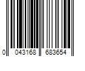 Barcode Image for UPC code 0043168683654. Product Name: GE Lighting C by GE A19 E26 (Medium) Smart-Enabled LED Bulb Tunable White 60 Watt Equivalence 1 pk