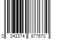 Barcode Image for UPC code 0043374877670. Product Name: M-D 6-3/4-ft x 1-1/8-in x 1/2-in Brown Vinyl/Foam Door Weatherstrip | 87767