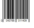 Barcode Image for UPC code 0043765011409. Product Name: Vornado Air LLC Vornado VMH300 Whole Room Vortex Metal Heater  Black (New)